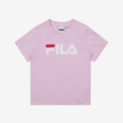 Fila Uno Round - Poikien Poolopaita - VaaleanPinkki | FI-98071